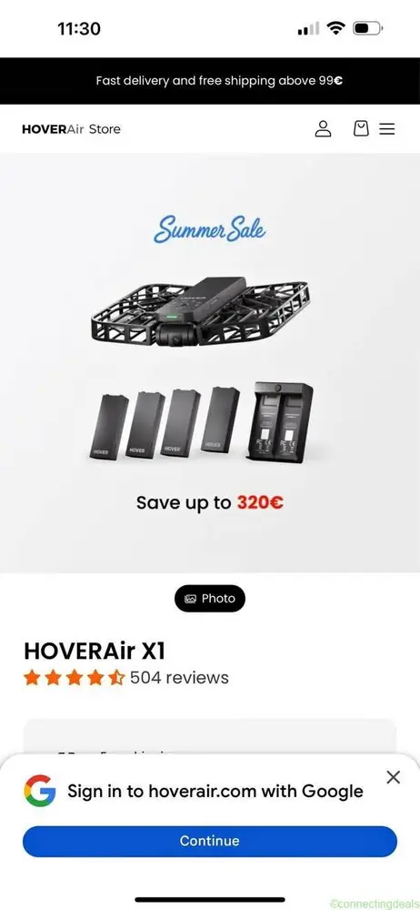Hover drone x1 - Image 1