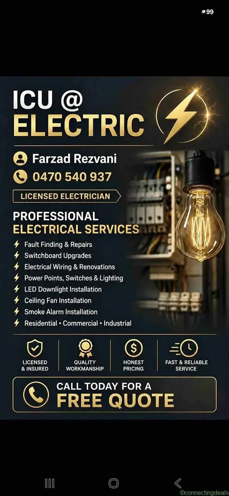 Licenced electricial - Image 1