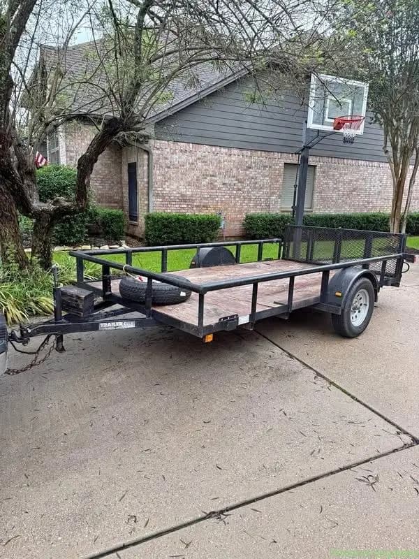 12’ utility trailer - Image 1