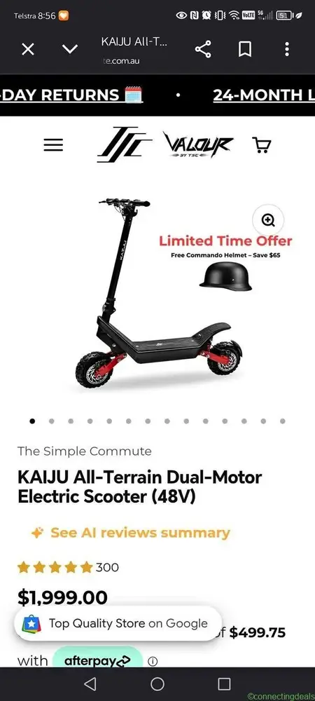 2026 Kaiju E-scooter kaiju all terrain e-scooter - Image 1