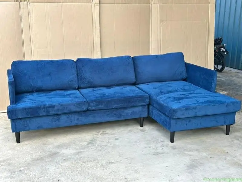reject kilang: sofa L shape (minor defect) - Image 1