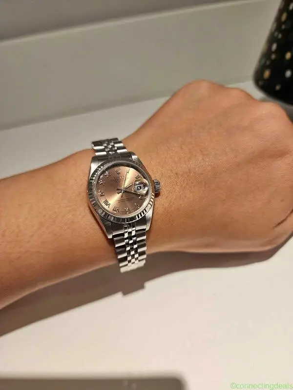 Rolex Ladies Size Salmon Dial