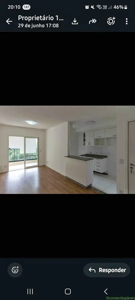 2 quartos 2 banheiros – Apartamento