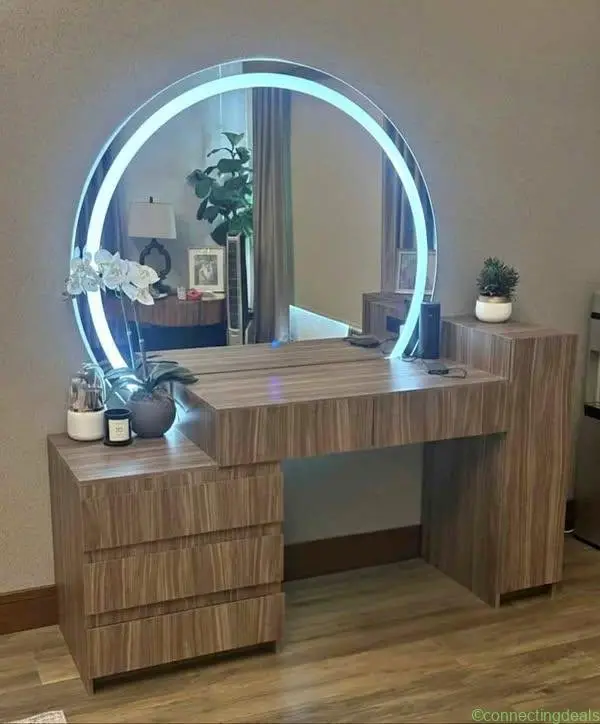 Tocador Moderno con Luz LED