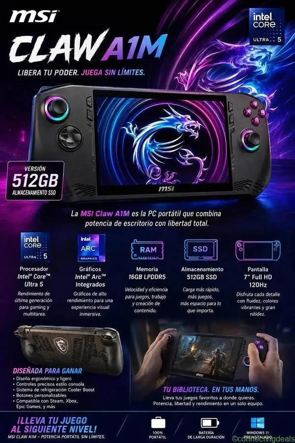 CONSOLA PORTÁTIL MSI