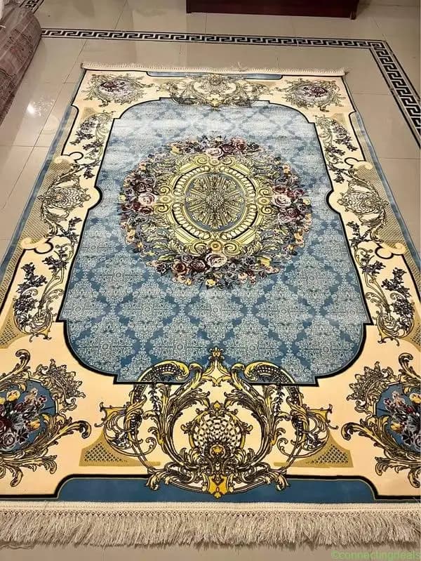 سجادة ايرانى ١٢٠٠ شانة تابلوه لونًمميز ١٥٠&٢٢٠ - Image 1