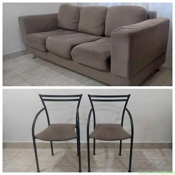 Sofá 200,00 Cadeiras 200,00