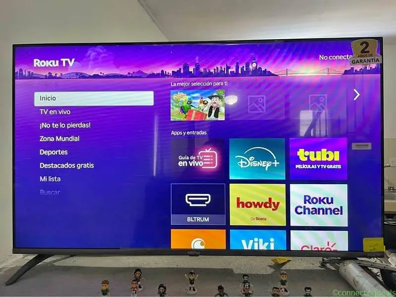 TV HKPRO SISTEMA ROKU DE 43 PULGADAS - Image 1