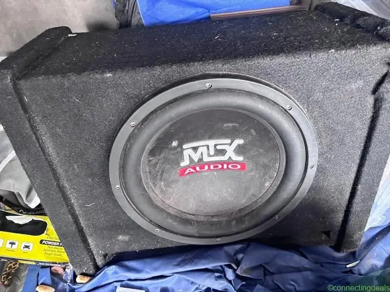 MTX ported box 12” - 200w terminator amp