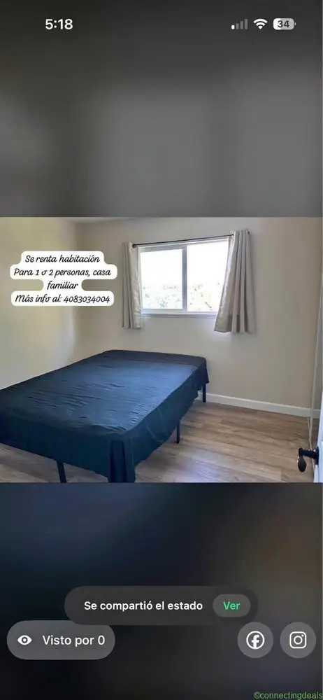 Se renta habitación
