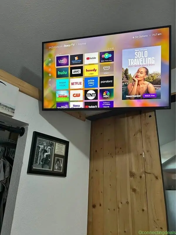 42 inch ROKU TV w/ mounting bracket