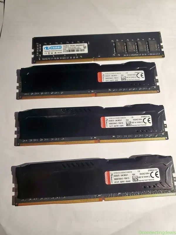 HyperX Fury 2133mhz 12gb (3x4gb) DDR4 SDRAM