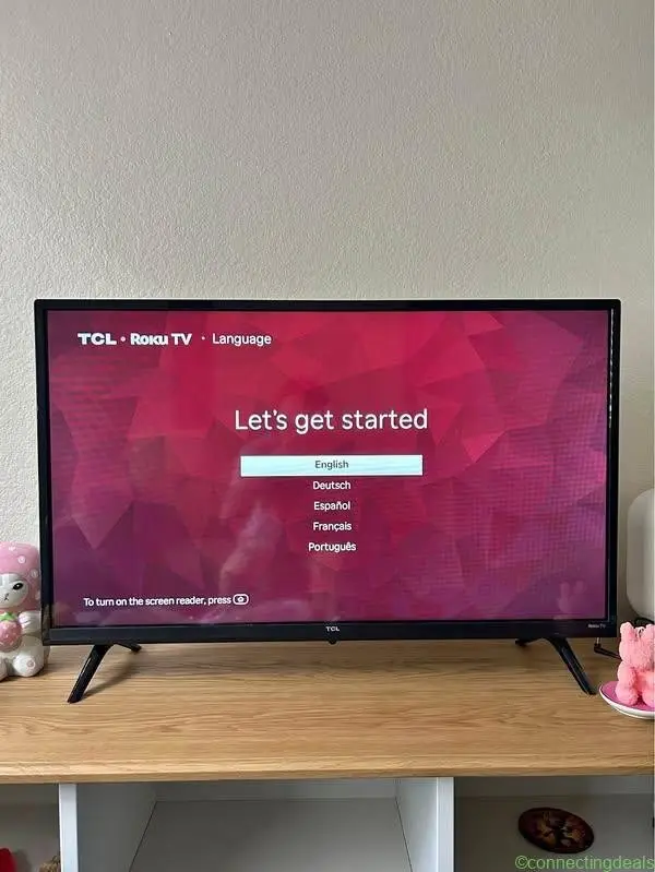 TCL 32” Roku Smart TV – Excellent Condition