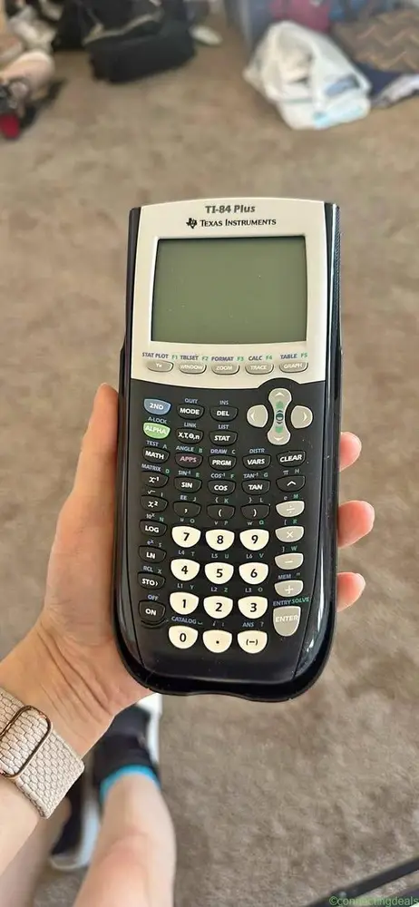 TI-84 plus Texas Instruments calculator