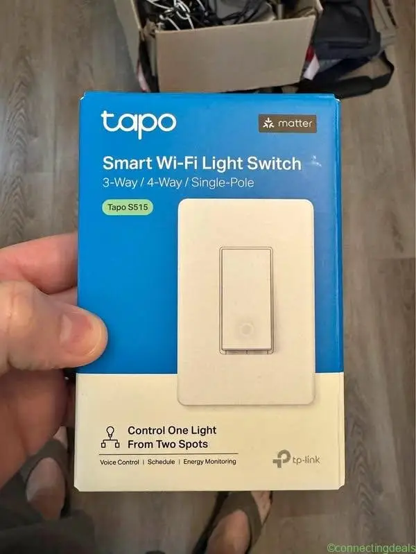 TP-Link Tapo S515 Smart Wi-Fi Light Switch - Image 1