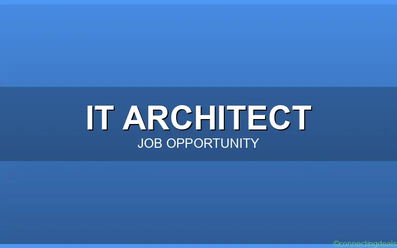 IT Systems Architect - Image 1
