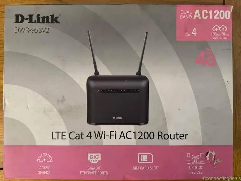 Dlink AC1200 LTE Cat 4 WiFi / Mifi Router