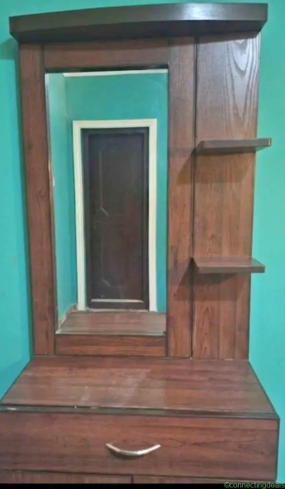 Matching pair-2 wall mounted dressing tables