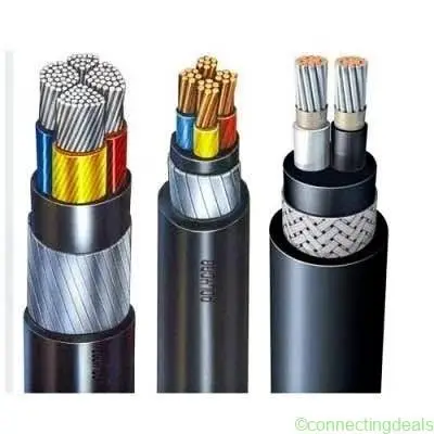 Different types of electrical wires & cables