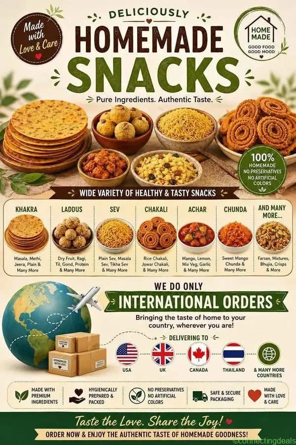 Homemade snacks - Image 1