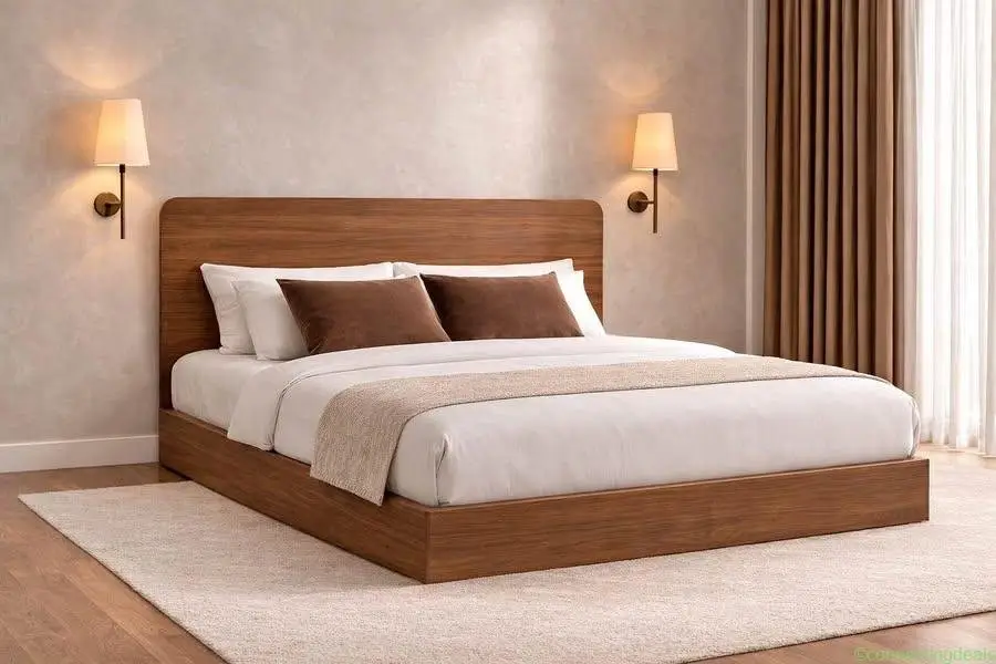 Modern double bed New - Image 1