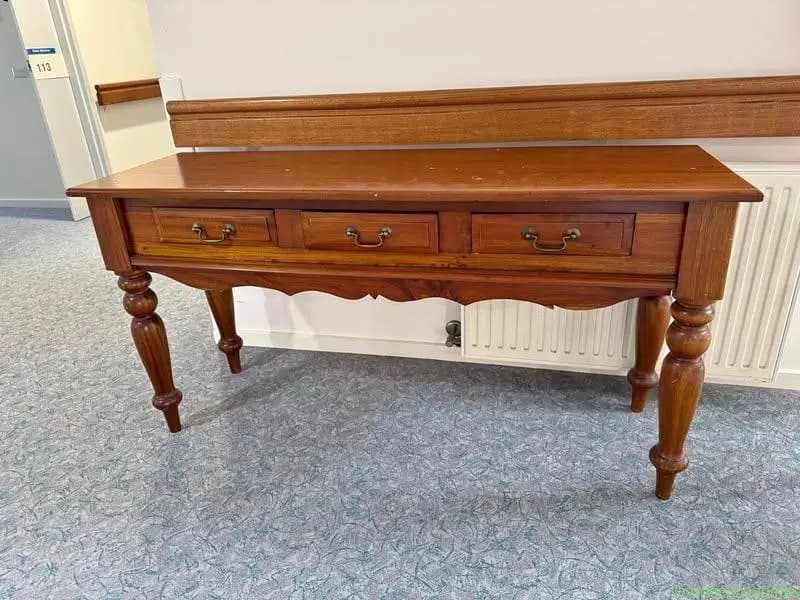 Hall way table, console table