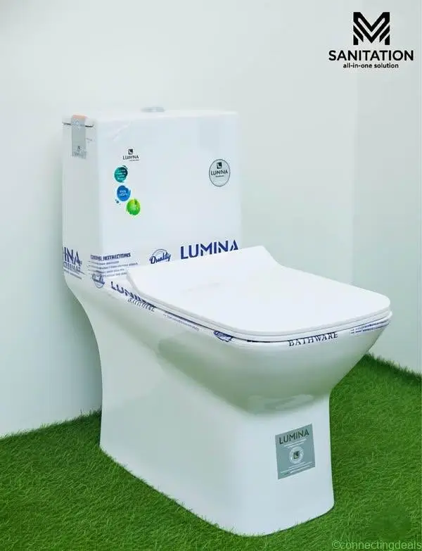 One Piece Toilet - Image 1