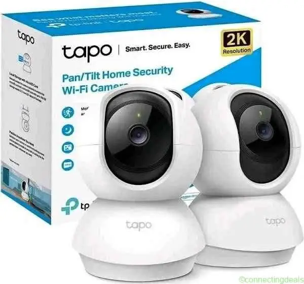 Tapo C210 (Pack of 2) – 2K Pan/Tilt Smart Wi-Fi