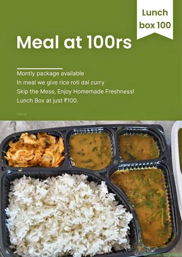 Missing Home Food? ❤️ Fresh Homemade Lunch - Image 1