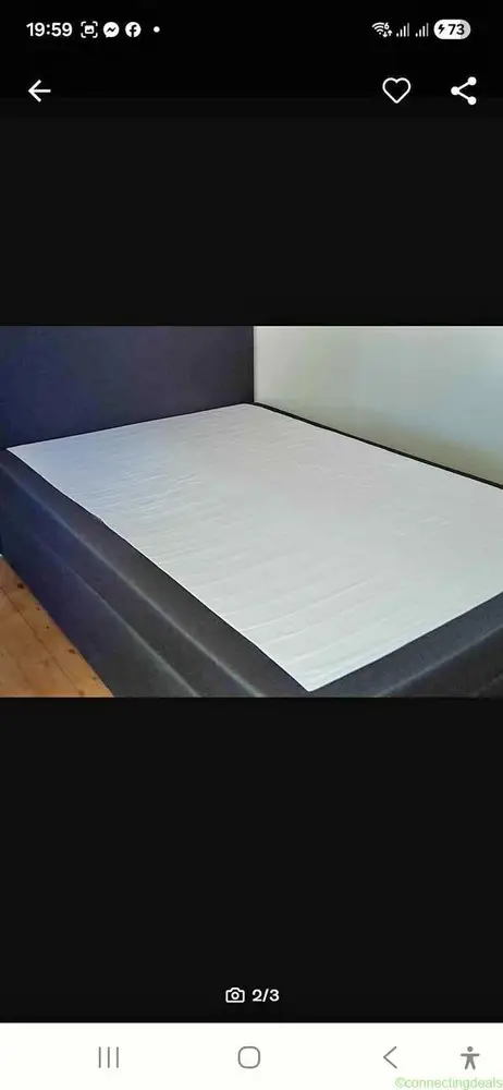 Boxspringbett 140x200 cm Inkl Topper