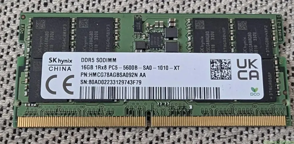 16GB DDR5 Laptop RAM 5600 - Image 1
