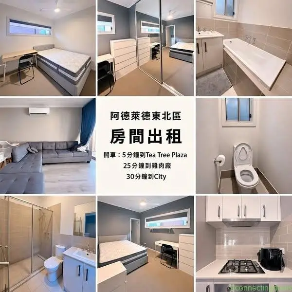 阿德萊德東北區5091房出租