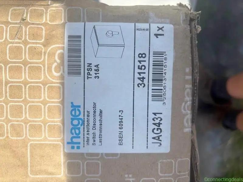 Hager TPSN 315A - Image 1
