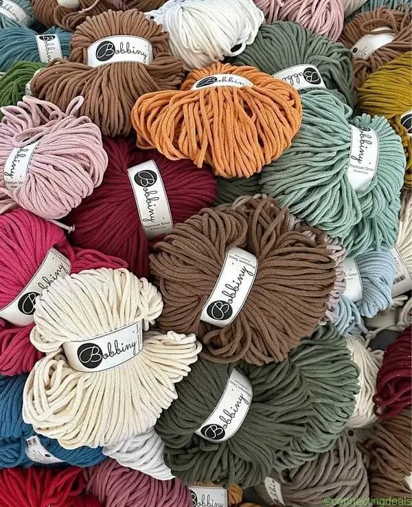 Bobbiny Premium Garn 5mm