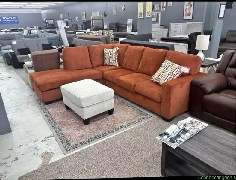 DFS Grey Curved Corner Sofa - L shape Sofa , Sofa