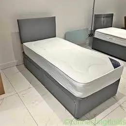 Single Bed With Mattress - Image 1