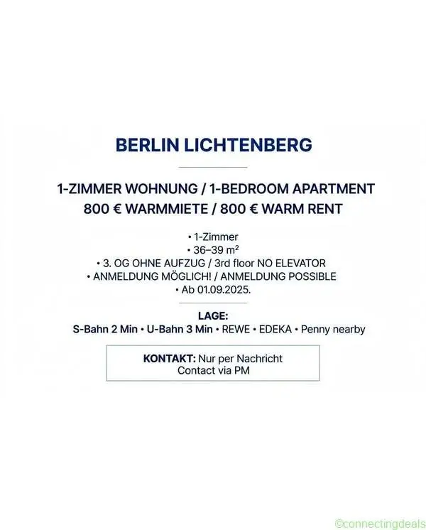 Zimmerwohnung