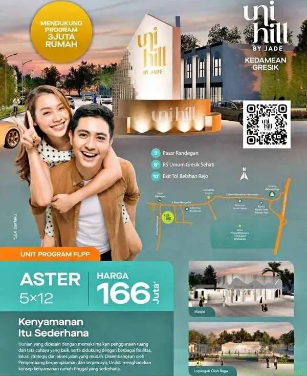 1 Kamar Tidur 1 Kamar Mandi - Rumah