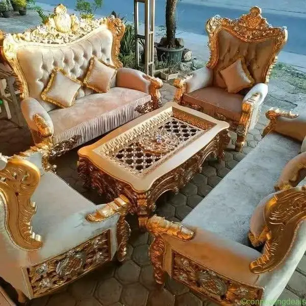 Sofa tamu jumbo jati ukiran mewah luxsury classik