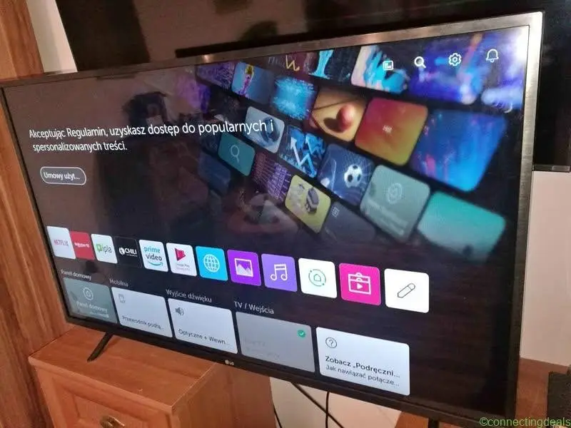Telewizor LG 50 cali 4k hdr10 nowoczesny Smart TV