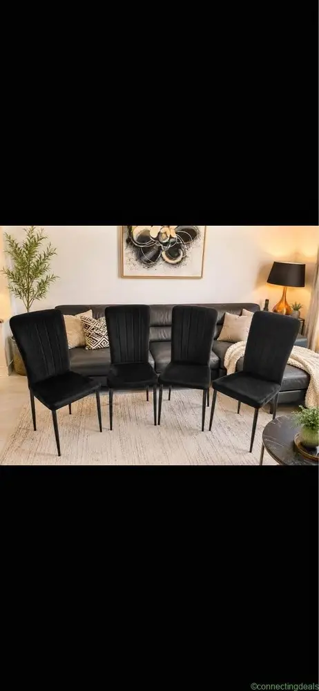 Très belle chaise en velours
