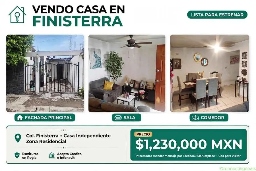 2 habitaciones 2 baños - Casa