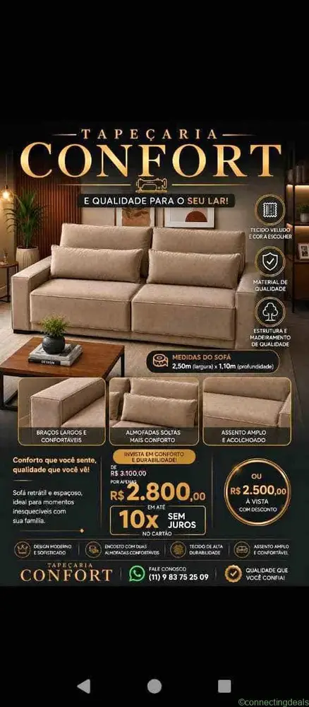 Sofá retrátil - Image 1