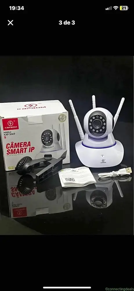 Câmera Dê Segurança Smart IP