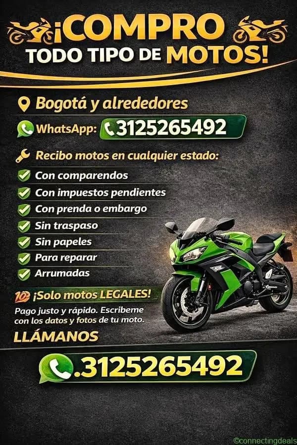 Te la negociamos en efectivo hoy mismo 🚙🛵🏍️🤑