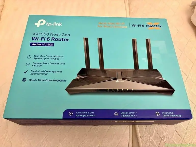 TP-Link AX1500 WiFi 6 router