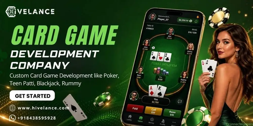 Custom Card Game Development Like Poker, TeenPatti