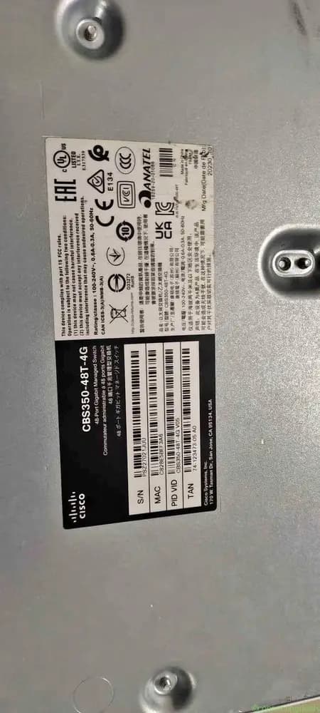 Cisco CBS350-48T-4G - Image 1