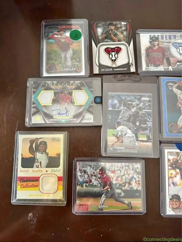 Diamondbacks card lot