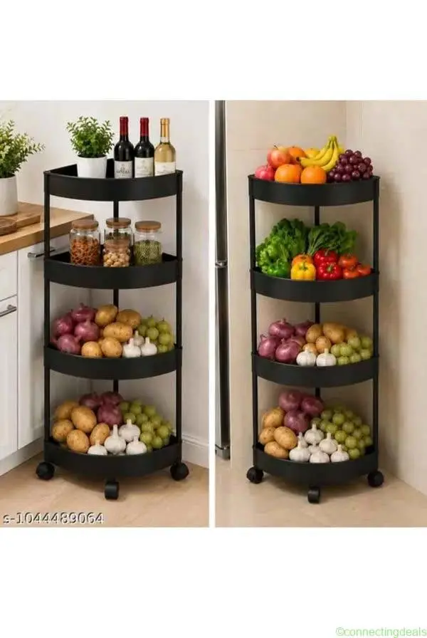 4 Layer Multipurpose Storage Trolley - Image 1